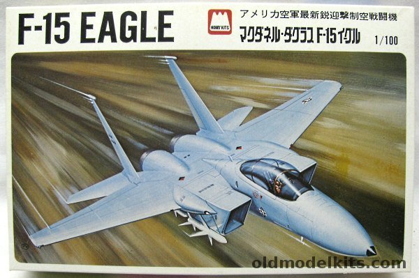 Hobby Kits 1/100 F-15 Eagle - Demonstrator 10280 / USAF 10284 / USAF 10283, 010-300 plastic model kit